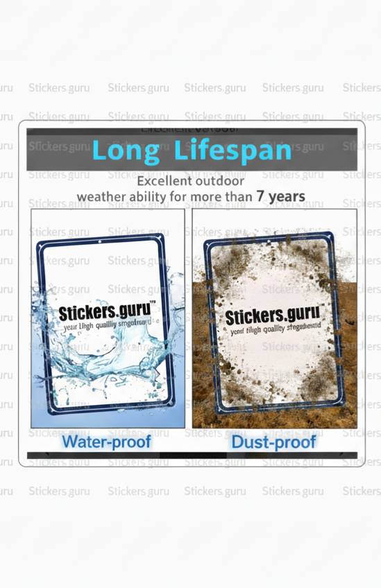 TOILET Stickers Sign Gents Ladies Toilet Door Stickers for Restroom Waterproof Self Adhesive Sticker (Pack of 3) - Image 2