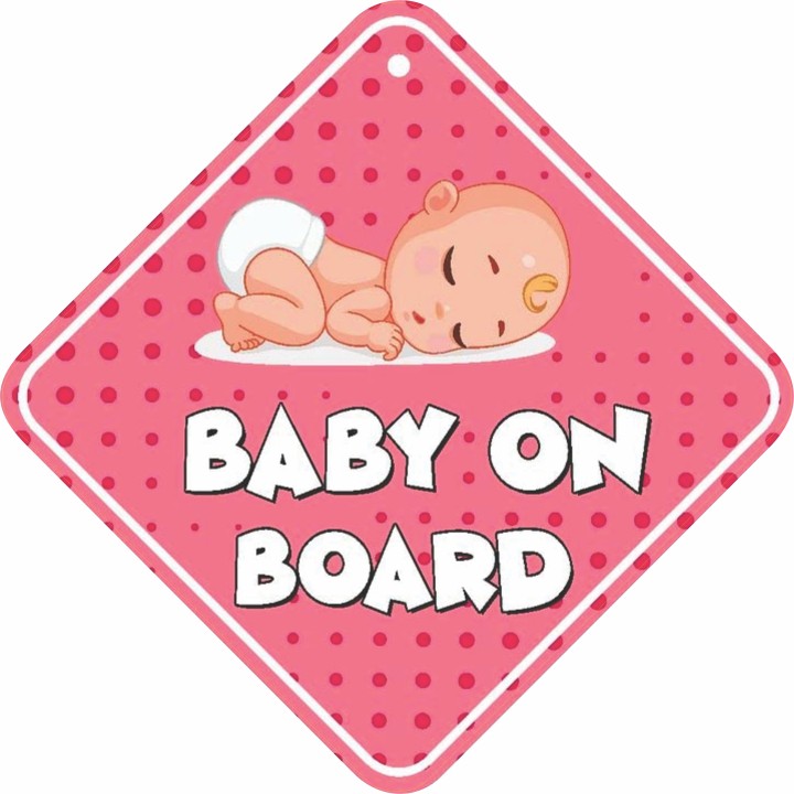 Readymade sticker 26 cm Keep Slow its Baby Car/Wall/Glass Window Self Adhesive