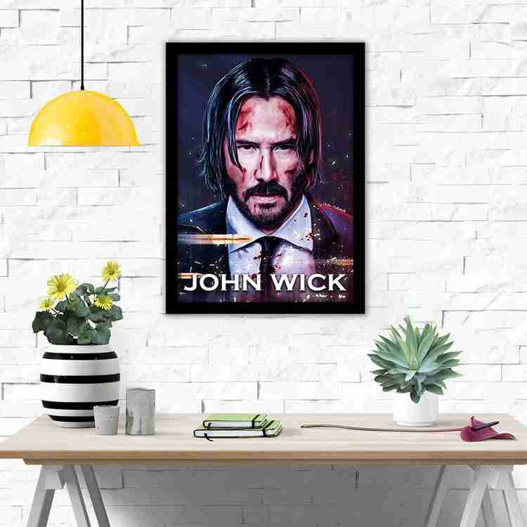 Highfive John Wick Wall Poster with photo Frame - Image 2