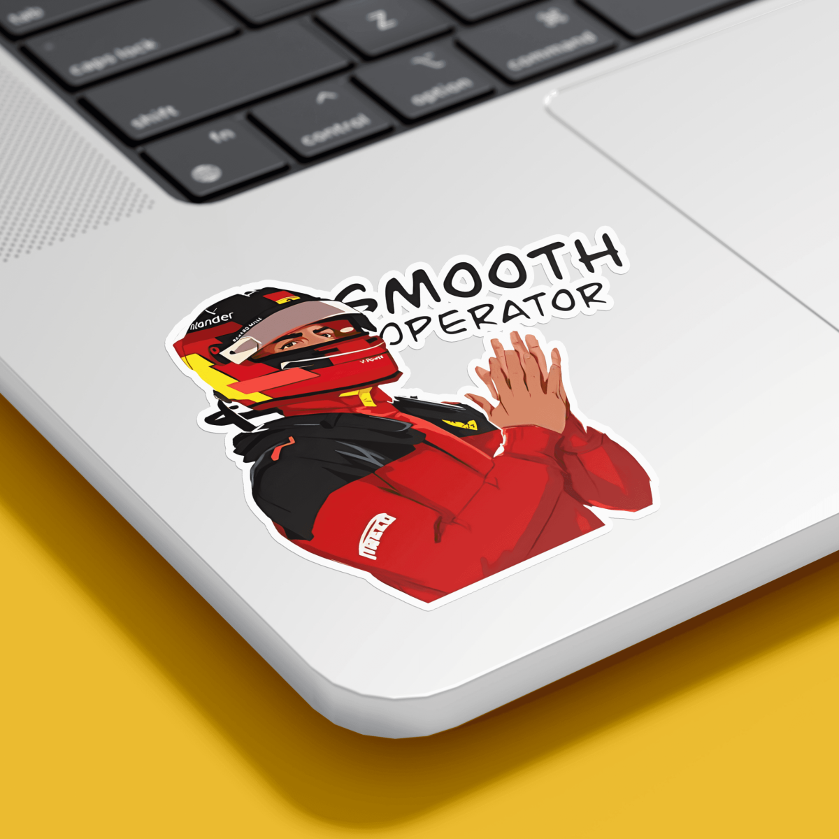 Highfive 3x3 inches Smooth operator bike rider Sticker self adhesive - Image 2