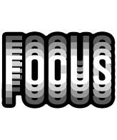 Highfive 3x3 inches Focus Sticker Self adhesive