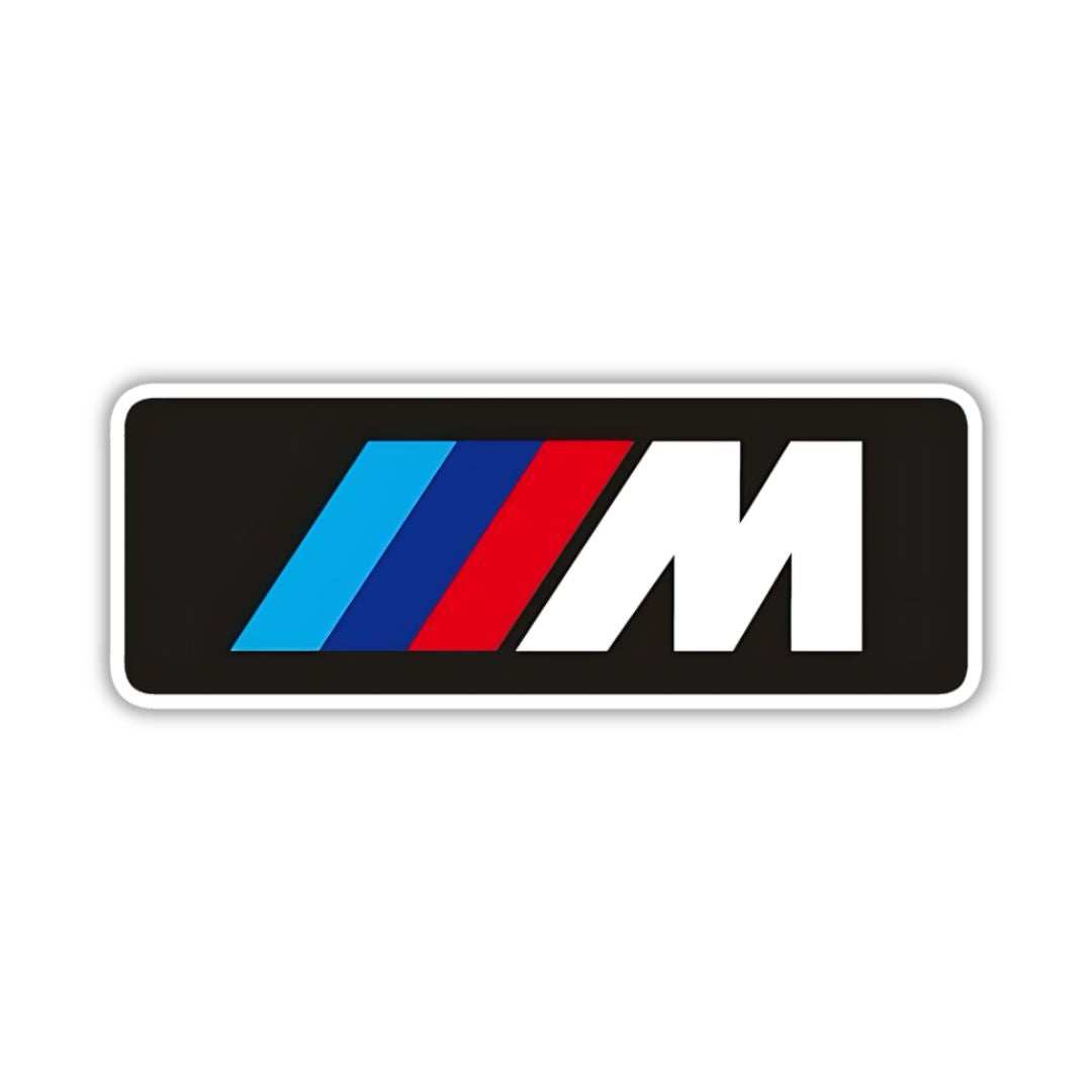 Highfive 3x3 inches BMW M Sticker self adhesive