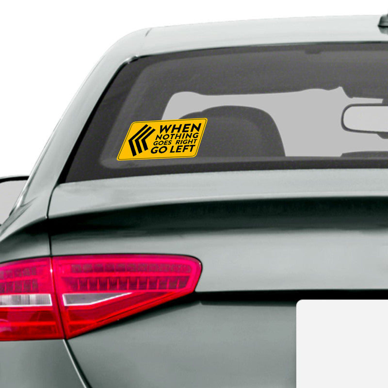 Highfive Go Left Car Sticker self adhesive - Image 2