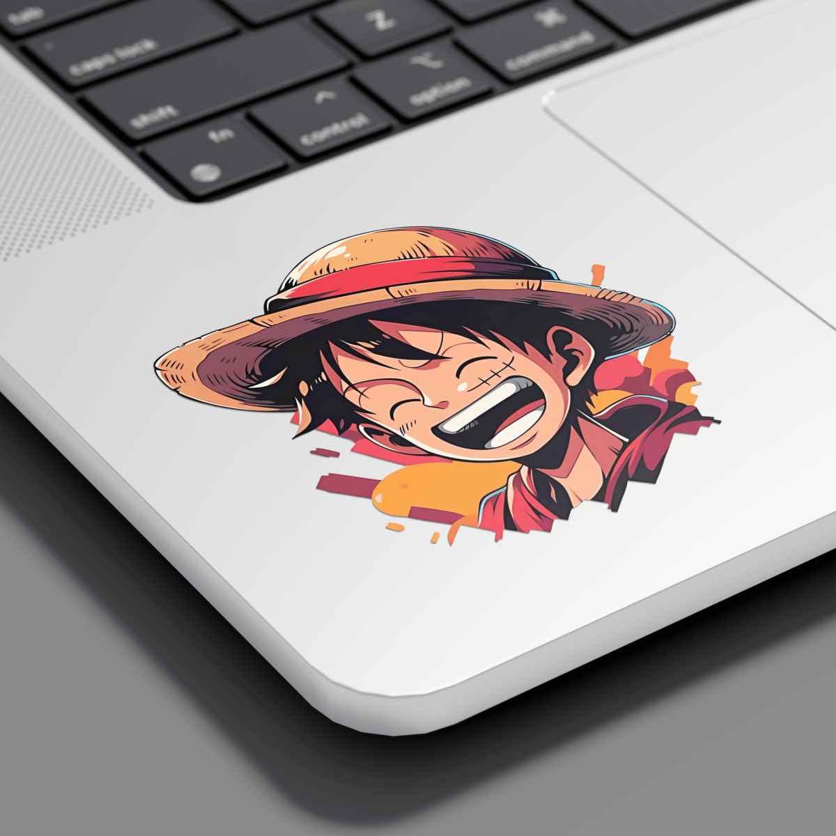 Highfive 3x3 inches Luffy From One Piece Sticker self adhesive - Image 2
