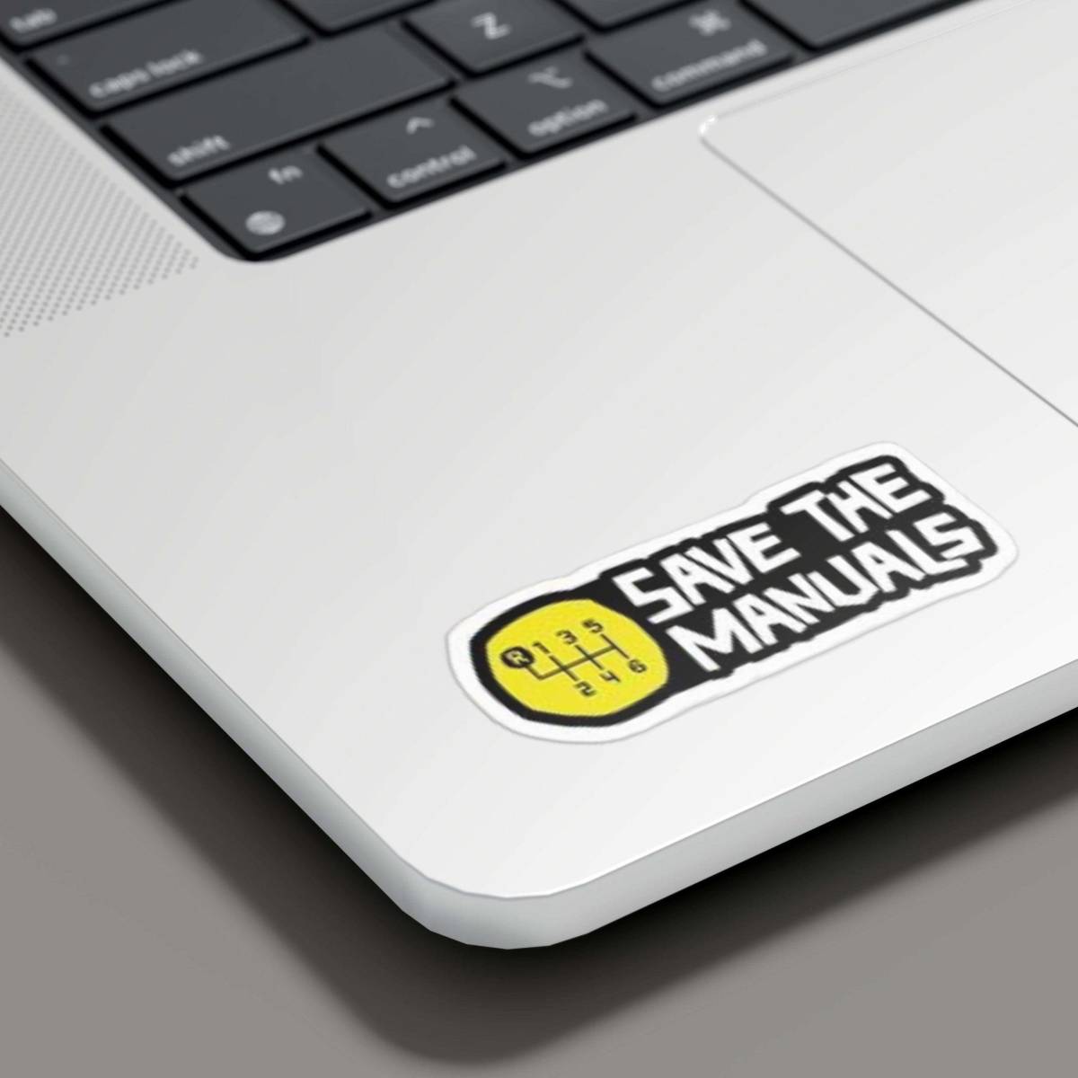 Highfive 3x3 inches Gear Manuals Sticker self adhesive - Image 2