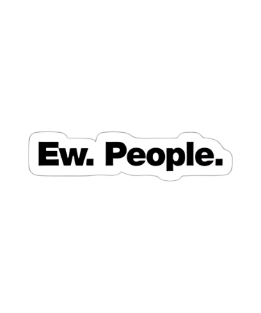 Highfive 3x3 inches Ew. People Sticker self adhesive