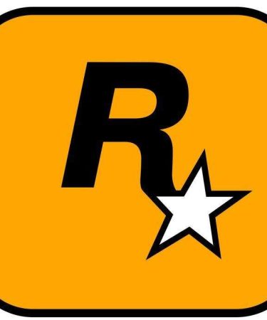 Highfive 3x3 inches Rockstar Games Logo Sticker self adhesive
