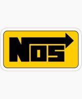 NOS Sticker Self adhesive