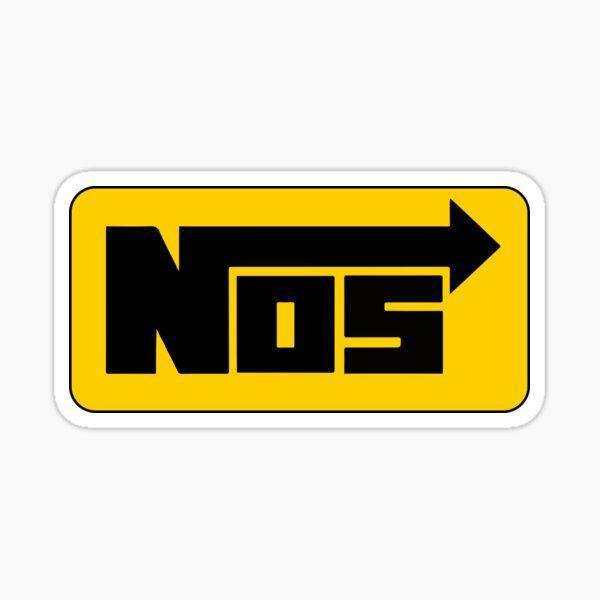 NOS Sticker Self adhesive