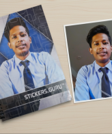 Customised own image print notebooks